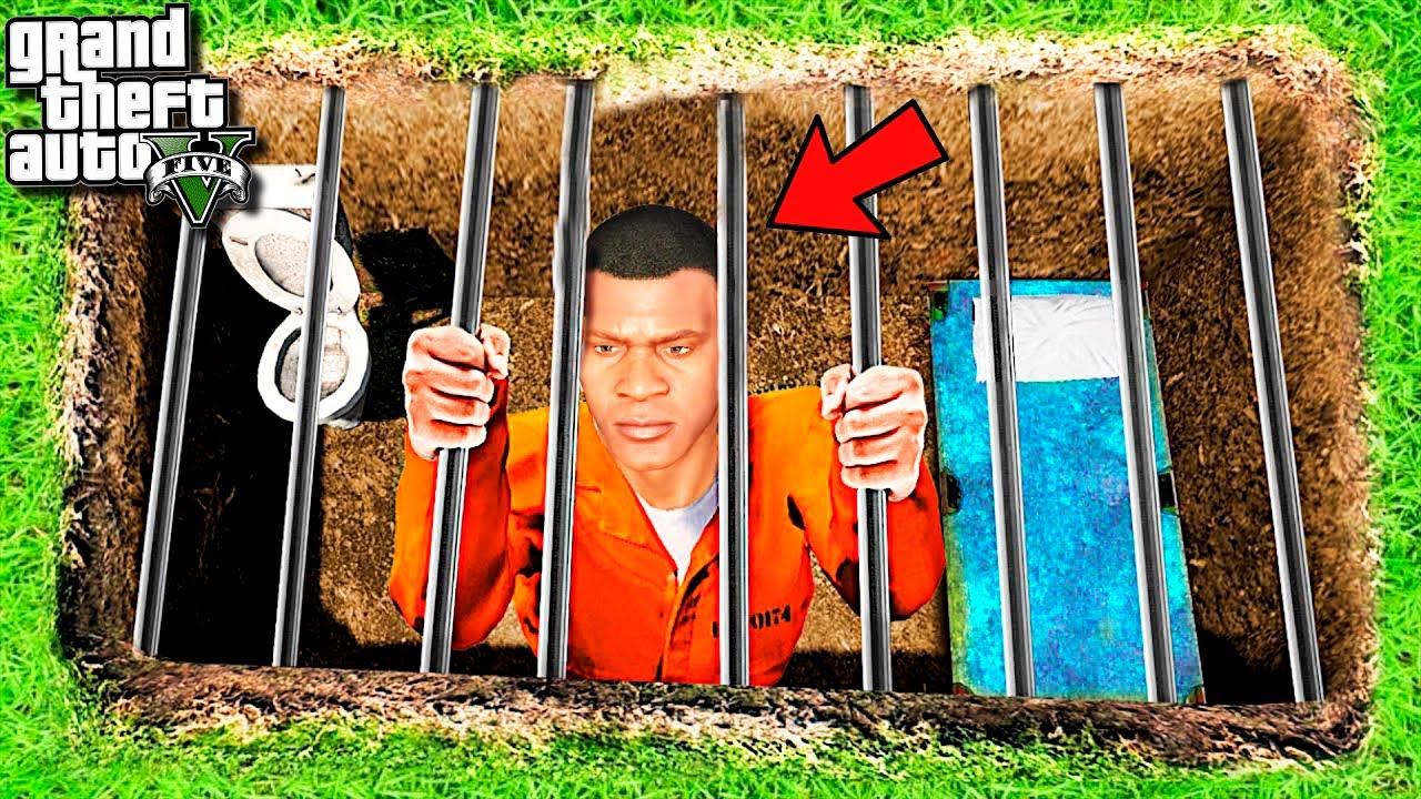 ФРАНКЛИН ПОПАЛ В САМУЮ ОПАСНУЮ ТЮРЬМУ В ГТА 5 МОДЫ! ТЮРЕМНАЯ ЖИЗНЬ ОБЗОР МОДА GTA 5! ГТА MODS ИГРЫ