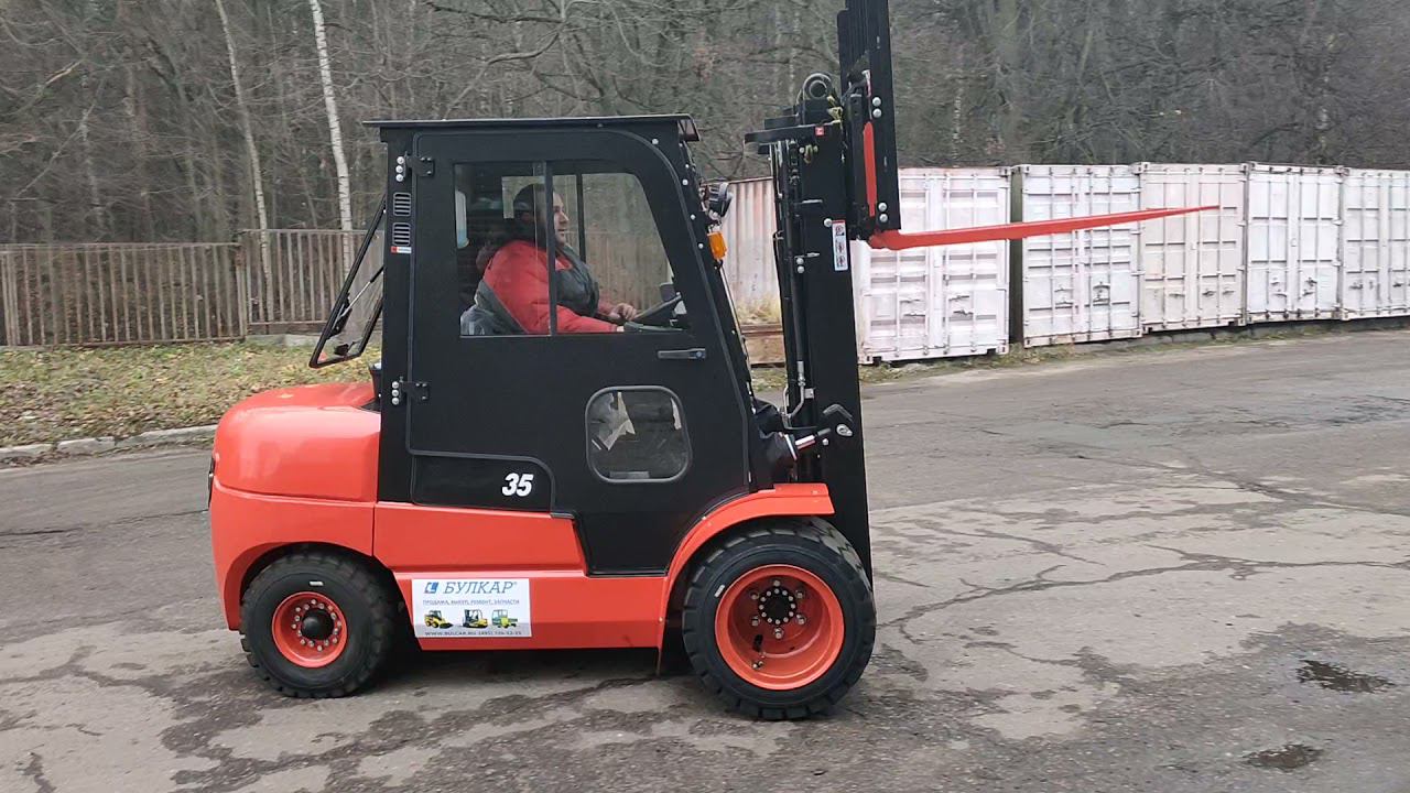 Дизельный вилочный погрузчик 3.5 тонны