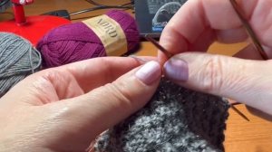 Узор спицами для мужских носков / Красивый рельефный узор