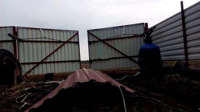 Привод распашных ворот своими руками продолжение.