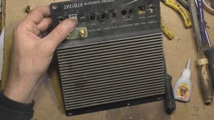 Ремонт активного автомобильного сабвуфера.