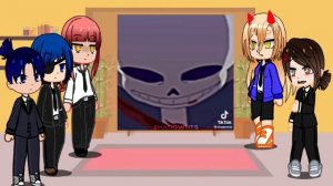 ChainsawMan React to Denji as Sans from Undertale 1/?