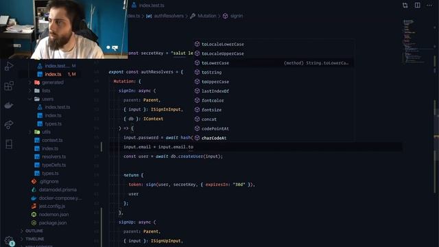 GraphQL : Authentification pt2 [NodeJs, Typescript, Apollo Server, Prisma] [FR] смотреть онлайн