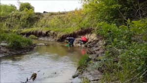 Интересные находки под обрывом.