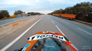 Два фаера. Прохват на двух Honda CBR1000rr Fireblade.