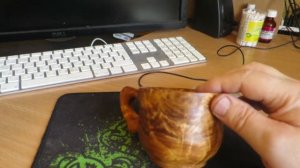 чашка из березового сувеля