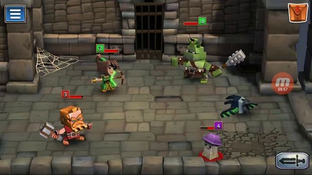 Dungeon Boss - Game Walkthrough Chapter 1 Level 1-3 смотреть онлайн