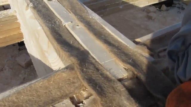 121-03 - Укладка профилированного бруса толщиной 200 мм смотреть онлайн