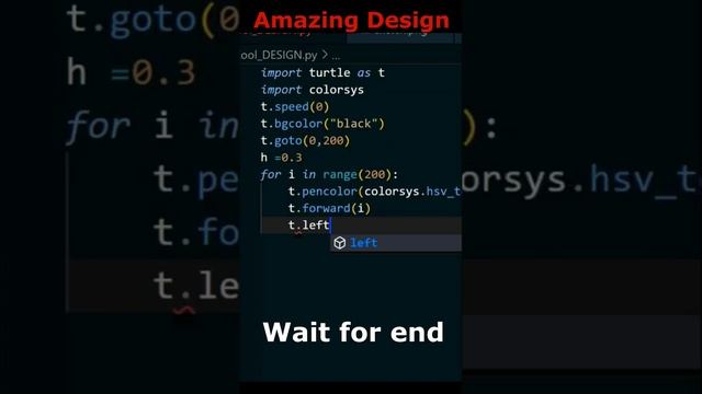 Graphic Design ? by python turtle|| First Video ? support karo subscribe karo || python programming