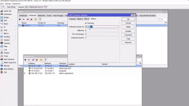 Aprenda a Configurar seu OSPF com uma Boa Prática! Router-ID + Loopback. смотреть онлайн