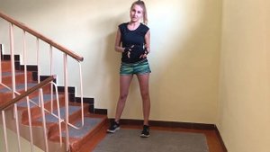 УПРАЖНЕНИЯ НА ЛЕСТНИЦЕ | Как прокачать ноги и ягодицы