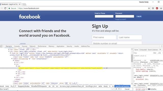 Finding Xpath and CSS in Chrome Developer Tools смотреть онлайн