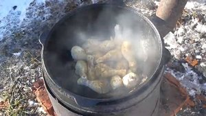ГОТОВИМ КУРИНЫЕ НОЖКИ В КАЗАНЕ