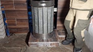 Сборка и монтаж печи Услада Керама