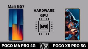 Poco X5 Pro 5G Vs Poco M6 Pro 4G #Trakontech
