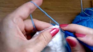 "Втачной" рукав крючком без швов. МК.