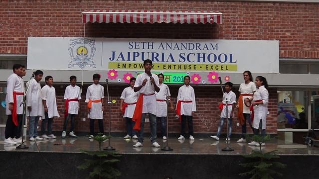 Nukkad Natak Hindi Diwas 2019 | Seth Anandram Jaipuria School Lucknow смотреть онлайн