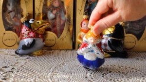 Ёлочные игрушки фабрики Ариель. Набор "Снежная королева"