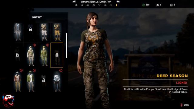 Far Cry 5 ALL OUTFITS - PRESTIGE OUTFITS and UBISOFT CLUB OUTFITS - RainBow SIx Siege Primal Outfit