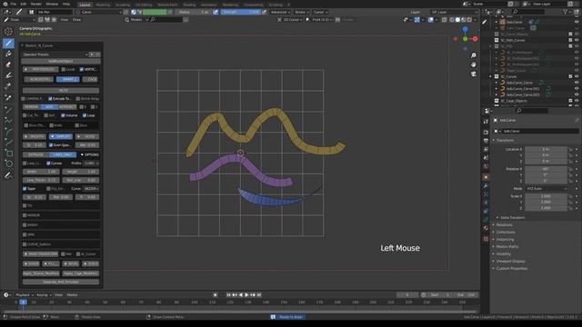 Sketch N' Carve Tutorial: Creating Curve Objects смотреть онлайн