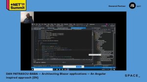 Dan Patrascu-Baba, Architecting Blazor applications – An Angular inspired approach [EN]