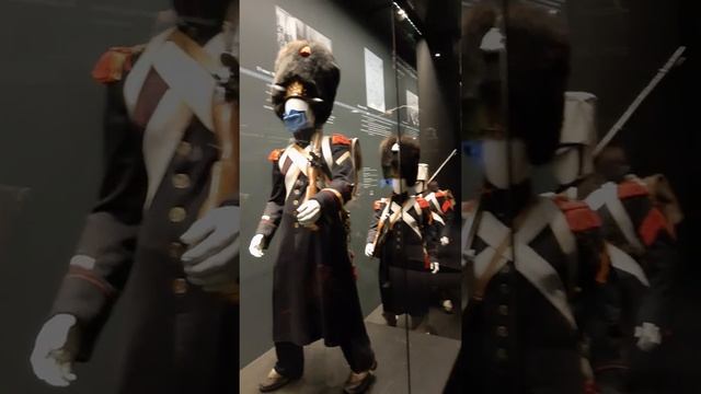 ??Музей битвы при #Ватерлоо экспонат #в_маске // Museum of Waterloo ✅ Mémorial de Waterloo / Бельги