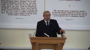 Проповедь - "Жатва". Олаг В.