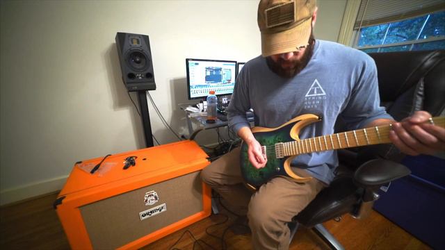 Ibanez Iron Label RGDIX + Bareknuckle Juggernaut Pickups смотреть онлайн