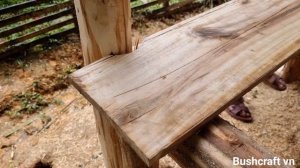 FULL VIDEO: 30 days building a wooden cabin. From start to finish