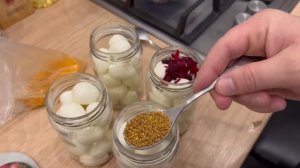 МАРИНОВАННЫЕ ПЕРЕПЕЛИНЫЕ ЯЙЦА / САМЫЙ ВКУСНЫЙ МАРИНАД / БОЖЕСТВЕННЫЙ ВКУС