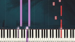 øneheart x reidenshi - snowfall (Easy Piano, Piano Tutorial) Sheet