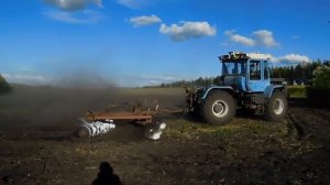 Трактор Т-150К с БДТ-7! ПОЛНЫЙ ПРИВОД