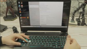 Обзор ноутбука ASUS TUF Gaming A15 FA506QM
