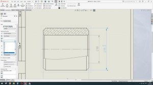 Чертежный стандарт в SolidWorks 2022. Начало оформления чертежа.mp4