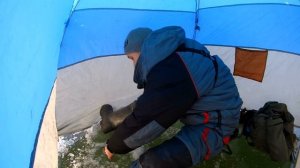 На р.Самара по первому льду /Ловля "бели" на мормышку /Жор густеры/На реке зимой/Рыбалка на течение