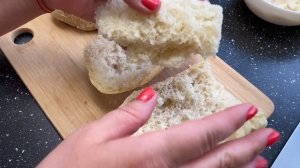 ОСТАЛОСЬ КАРТОФЕЛЬНОЕ ПЮРЕ, готовьте ТЁПЛЫЙ БУТЕРБРОД, отличный перекус и друзей угостите))