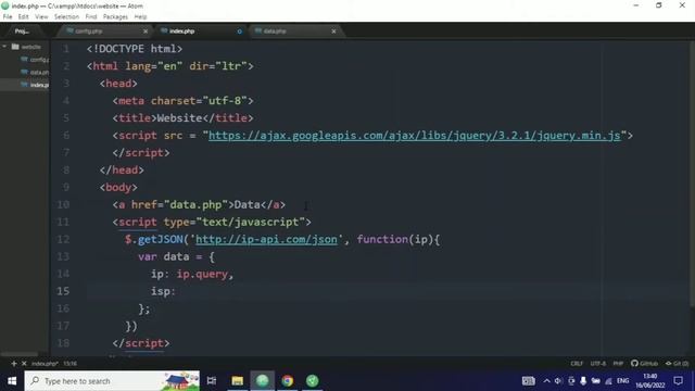 Get Visitor IP Address & Location With IP API Using JavaScript & Save To Database Using PHP & MySQL