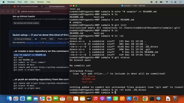 How to Install and Configure Git and GitHub on Mac / MacOS (2024)