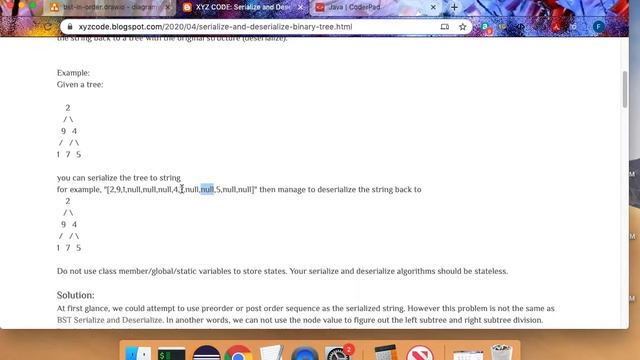 Serialize and Deserialize of Binary Tree смотреть онлайн