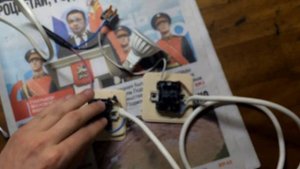 Пример подключения 1-кл проходного выключателя TDM (Ладога)