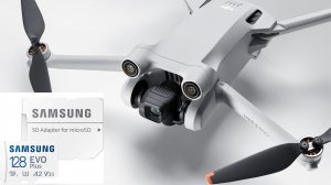 Какая SD карта требуется для квадрокоптера DJI MINI 3?