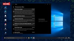 How to Remove System Error Memory Dump Files on Windows 10 | Geek Gokul - Tamil