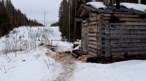 Лесные домики.Таёжные избы.