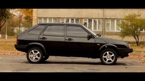 ВАЗ 2109.Черная девятка.