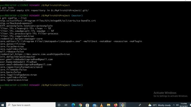 Git installation on Windows | Initial Setup | Basic Uses смотреть онлайн