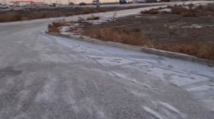 Сухой туман. Мойка машины перед новым годом.