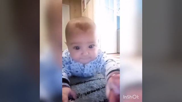 Наш самый маленький внучек Никита, малышу 6 месяцев🤗😘 смотреть онлайн