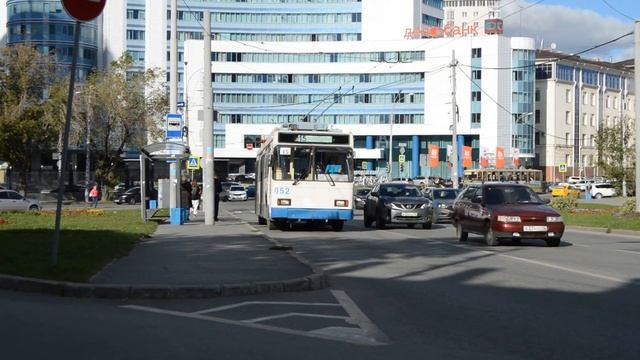 Екатеринбургский троллейбус ЭЛЕКТРОТРАНСПОРТ ГОРОДОВ РОССИИ 2022 год