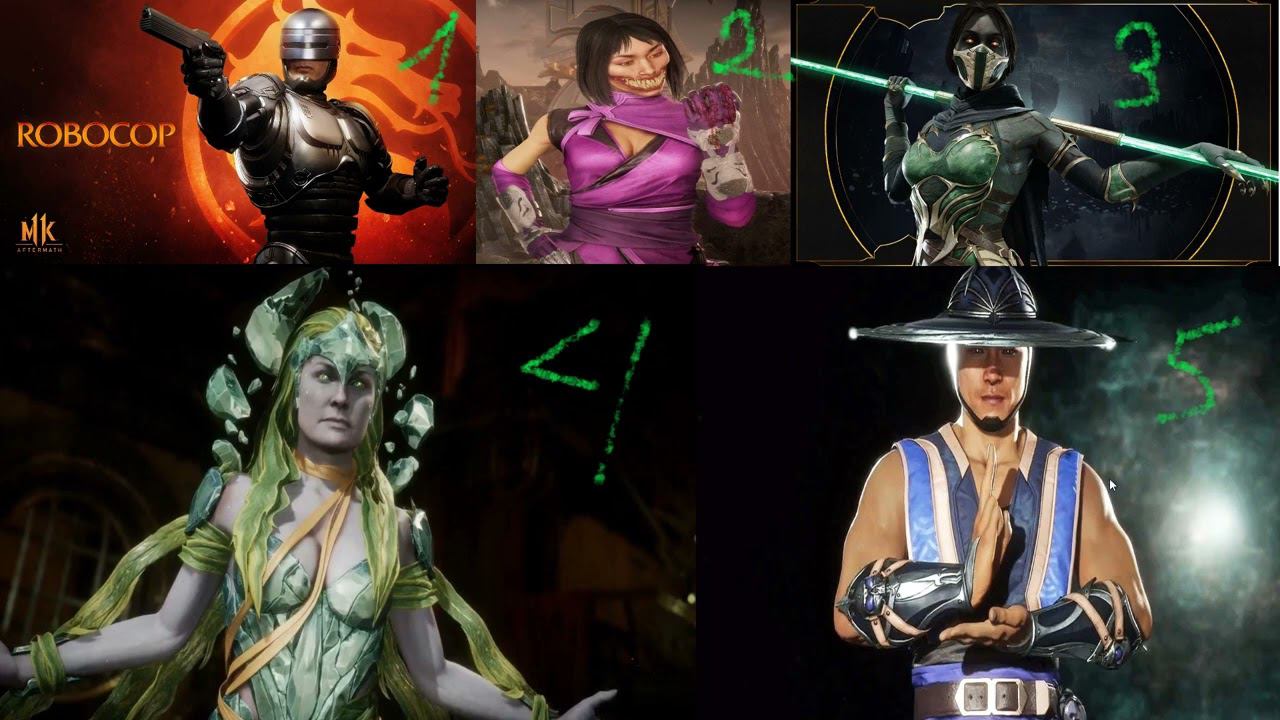 Топ 5 самых плохих = дроч..ня персонажей МК11! смотреть онлайн