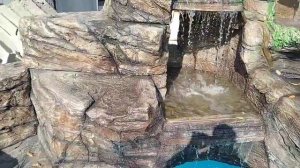 Водопад из арт бетона!